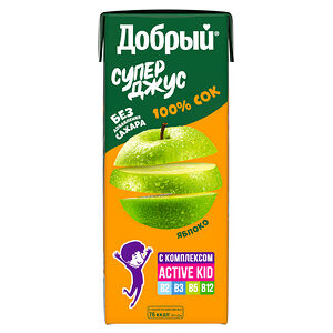 Բնական հյութ Դոբրի խնձոր 