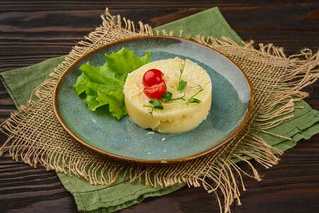 Картофельное пюре с сыром пармезан