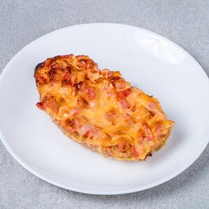 Горячий бутерброд с ветчиной и сыром