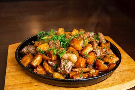 Баранина по-домашнему на двоих