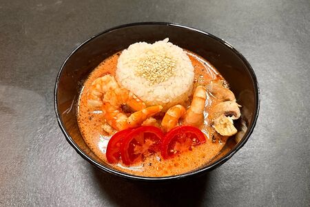 Том ям с креветками 