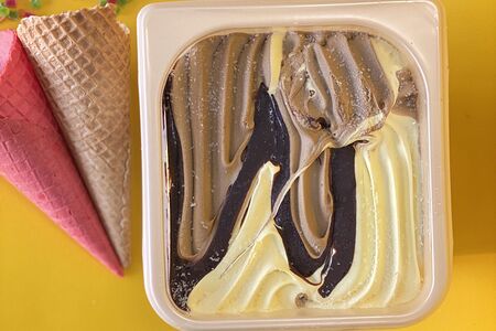 Мороженое Сицилия в мини-ванне