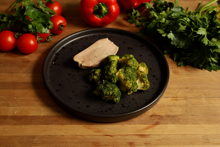 Капуста брокколи припущенная