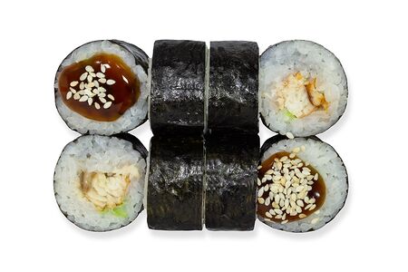 Маки с угрем