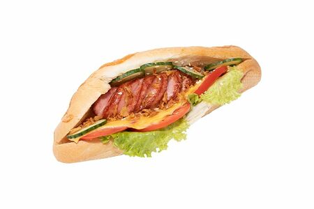 Хот-дог сырный