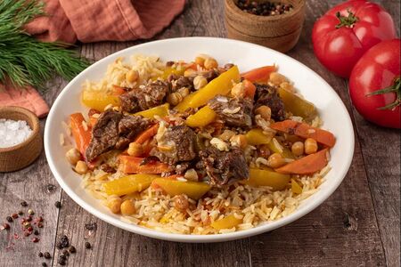 Плов из говядины