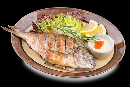 Дорадо на углях