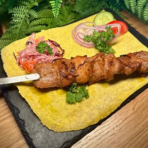 Шашлык из свиной шейки