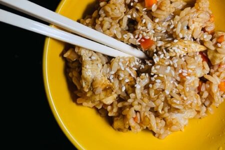 Пираф с курицей