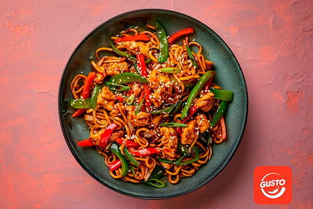 Wok c курицей