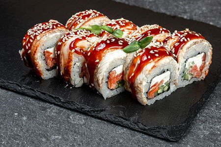 Канада с лососем