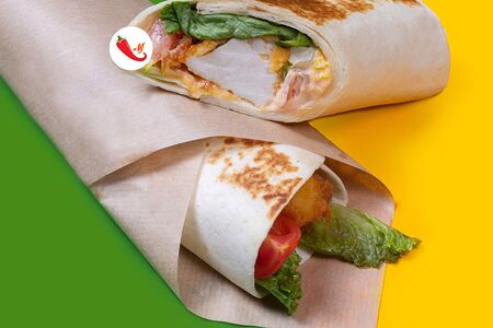 Чикен ролл острый