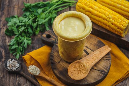Кукурузный крем-суп
