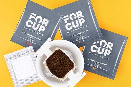 Дрип-фильтр молотый кофе комбо-Кения, Эфиопия, Гватемала