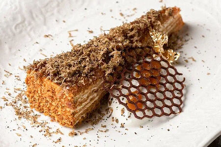 Медовик трюфельный