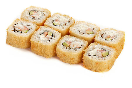 Сяке эби темпура