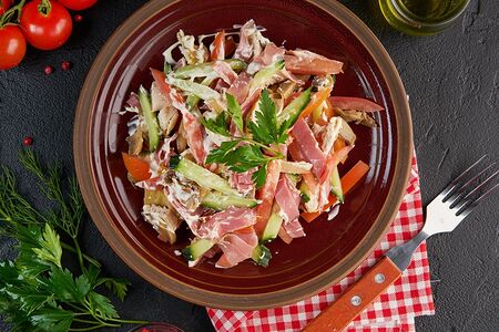 Салат Нежный⁣⁣⁣⁣