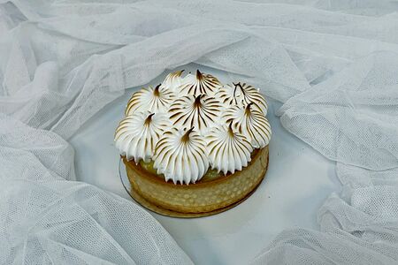 Тарталетка с апельсиновым кремом