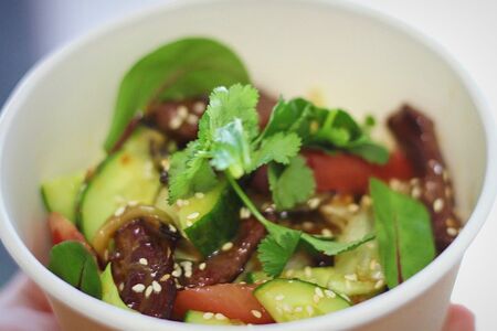 Телятина с овощами