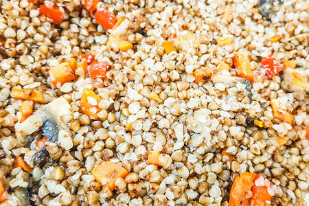 Гречка с грибами