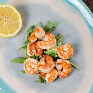 Креветки на гриле