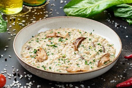 Ризотто с белыми грибами