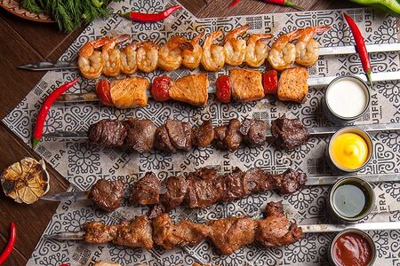 Шашлык из мякоти баранины