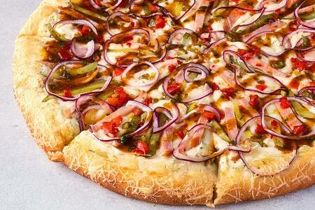 Пицца Фермерская на толстом с сыром