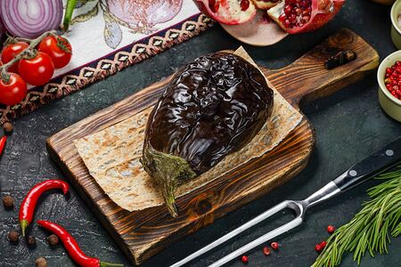 Баклажан на мангале