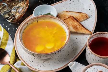 Суп куриный