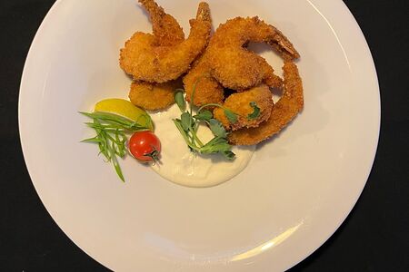 Креветки в кляре