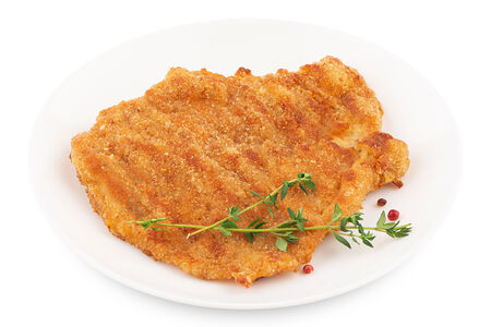 Шницель из мяса цыпленка