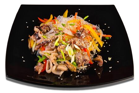 Фунчоза с морепродуктами