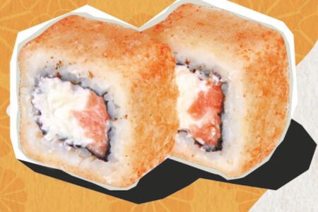 Ролл Сяке маки фрай