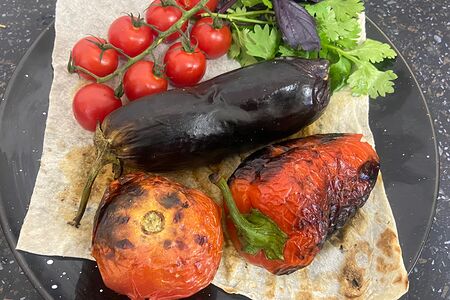 Перец на мангале