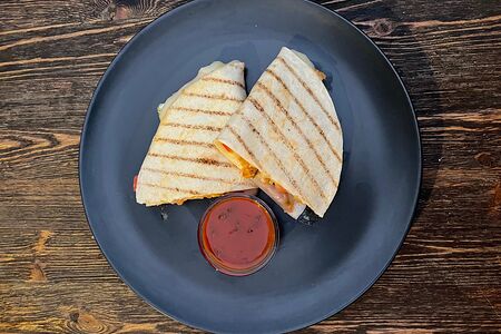 Кесадилья с грибами