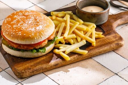 Бургер с курицей