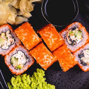 Калифорния с угрем