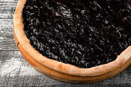 Пирог черничный