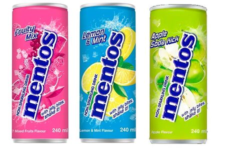 Напиток Mentos в ассортименте