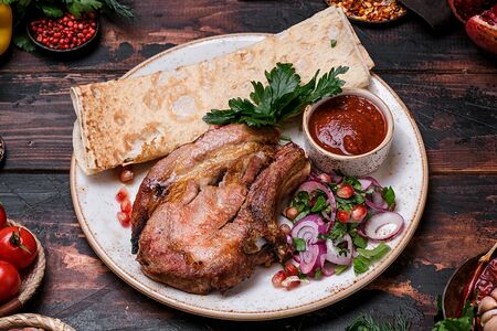 Шашлык из cвинoй корейки