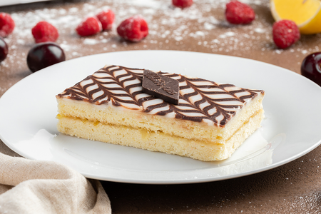 Полоска песочная с лимоном