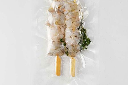 Шашлычок из креветок