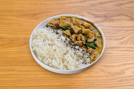 Рис с курочкой карри