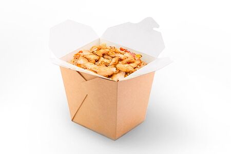 Тяхан с курицей