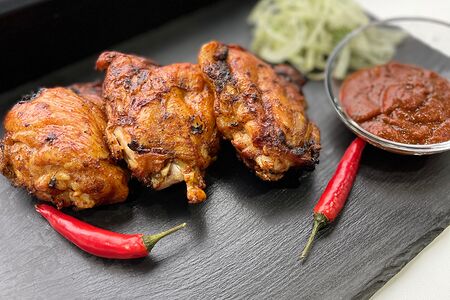 Шашлык из куриных бёдер