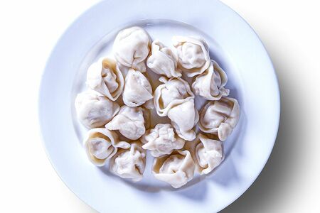 Пельмени с курицей