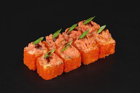 Шеф-ролл с лососем