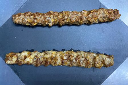 Говяжий люля-кебаб с грибами