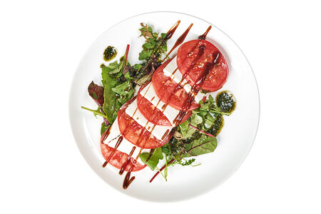 С томатами и сыром фета